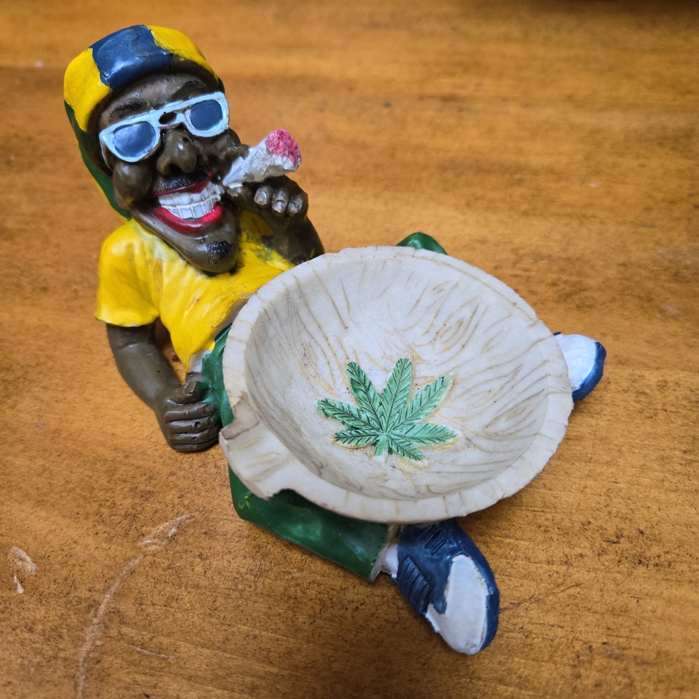 Rasta Man Ashtray